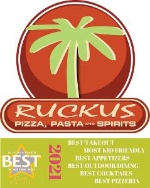 Ruckus Pizza and Bar - Tryon Village Logo