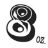 8oz Burger Bar Logo
