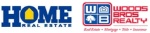Woods Bros Realty and HOME Real Estate Logo