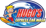 Hugo's Express Car Wash Logo