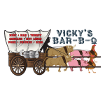 Vicky's Bar-B-Q Logo
