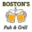 Boston's Pub & Grill Logo