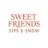 SWEET FRIENDS SIPS & SNOW Logo