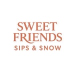 SWEET FRIENDS SIPS & SNOW Logo