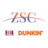 Dunkin' | ZSC Enterprises Logo