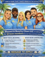 Blessed and Beachy Clean  Logo