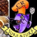 C.R. Surf & Turf Restaurant Logo