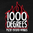 1000 Degrees Pizza Salad Wings Logo