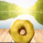 Holey Donuts & Boba Logo
