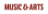 Music and Arts Logo