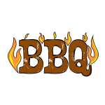 Bar-B-Que Hut Logo