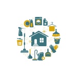 A.M. Janitorial & Maintenance Aide Services Logo