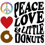 Peace, Love and Little Donuts of Hyde Park Logo
