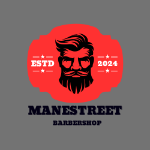 ManeStreet Barbershop  Logo