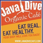 Java Dive Organic Cafe Logo