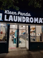 Kleen Panda Laundromat Logo