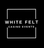 White Felt Casino Events Logo