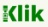 KLIK INC. Logo