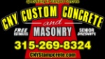 CNY CUSTOM CONCRETE AND MASONRY Logo