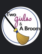 Two Girls & A Broom  Logo