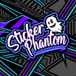 Sticker Phantom Logo